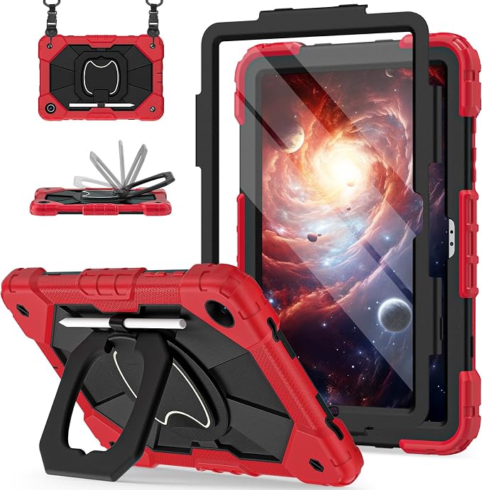 Scnoiy for Galaxy Tab A9 Plus Case 11 Inch, Rugged Case for Samsung Galaxy A9+ by Scnioy