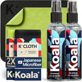 Koala Eyeglass Lens Cleaner Spray Kit | Glasses Cleaner Bottle + Microfiber by KoalaLifestyle