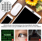 20 Pcs Webcam Cover Slide, 0.023 Inch Ultra Thin Universal Laptop Camera Cover - Image 3