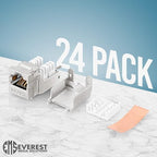 Everest Media Solutions RJ45 Shielded Keystone Jack - Image 2