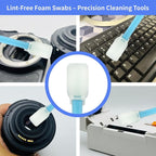 5.9" Foam Cleaning Swabs Lint-Free Lab/Printer/Optical Printheads 100 Pcs Foam - Image 3