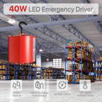 HYPERLITE 40W LED Emergency Driver, UFO LED High Bay Light Battery Backup Driver - Image 2