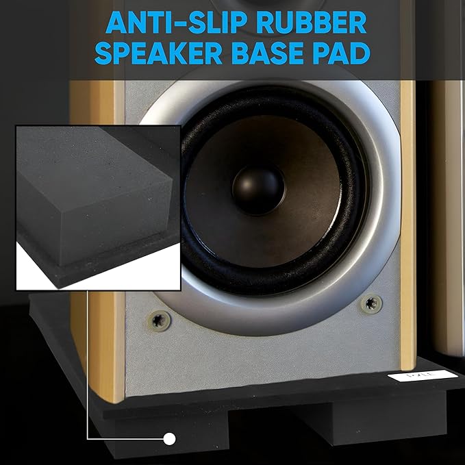 Pyle Sound Dampening Speaker Riser Foam - Image 3
