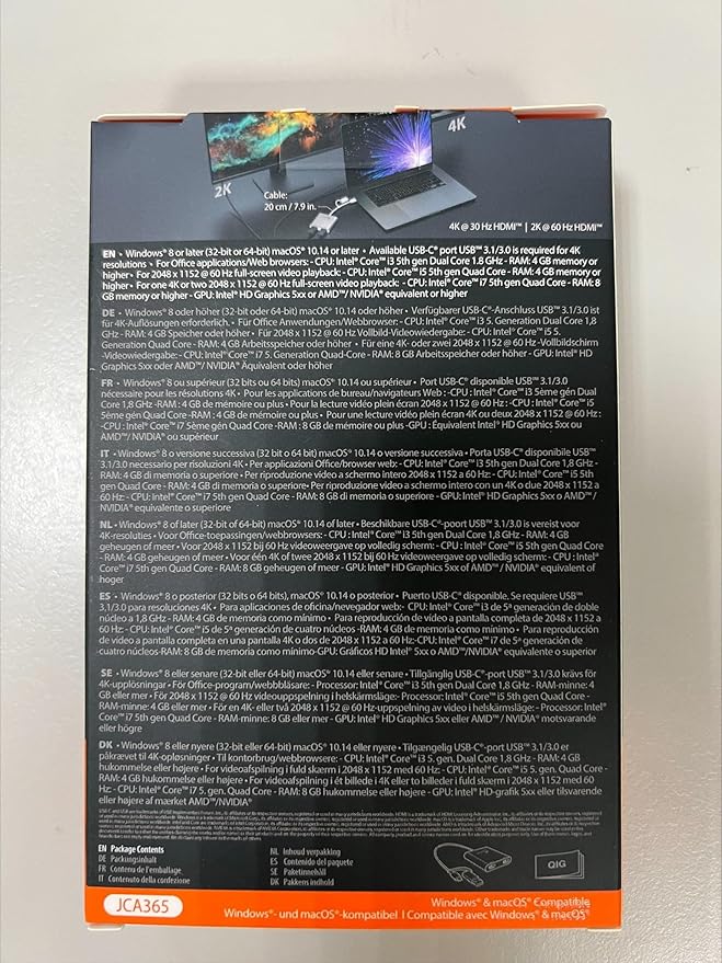 j5create USB-C to Dual HDMI Multi-Monitor Adapter - Image 8