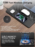 TopMade Mouse Pad with 15W Fast Wireless Charging, 31.5"x15.75" XXL Large - Image 2