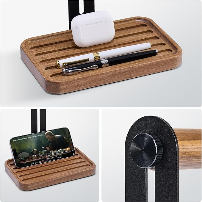Headphone Holder For Desk, Desk Headphone Mount Rack, Headphone Stand - Image 6