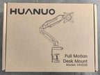 HUANUO Single Monitor Mount, 13 to 32 Inch Gas Monitor Arm, Adjustable Stand - Image 7
