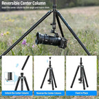 SIRUI 60" Carbon Fiber Tripod for Camera - Image 5