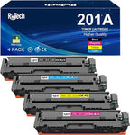 201A Toner Cartridges 4 Pack by RitoTech