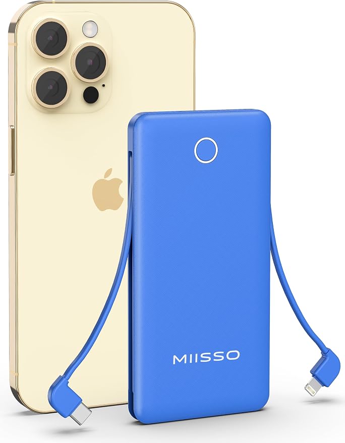 miisso 10000mAh Slim Portable Charger by MIISSO