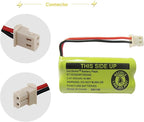 2.4V 400mAh Cordless Home Phone Battery Compatible - Image 5