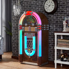 Arkrocket Saturn V Full Size Jukebox Vinyl Record Player Bluetooth USB SD CD - Image 3