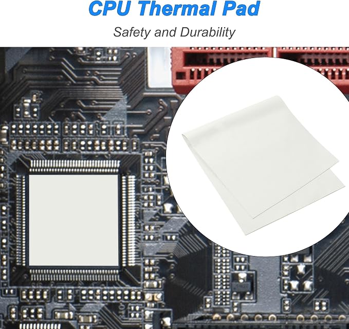uxcell 1 Pack Thermal Pad, Heat Dissipation Silicone Thermal Pad - Image 2