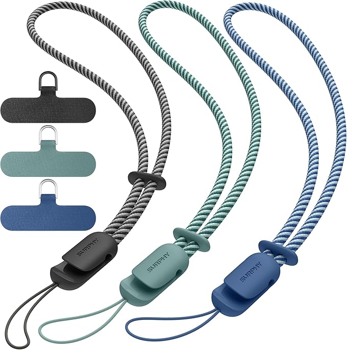 SURPHY 3 Pack Phone Wrist Strap by SURPHY