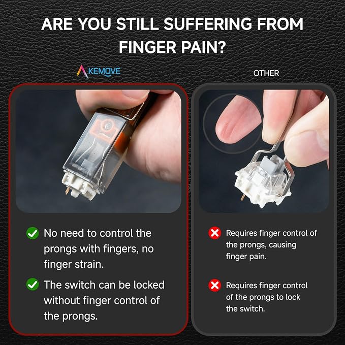 KEMOVE P10 2-in-1 Switch & Keycap Puller - Image 2
