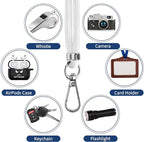 CACOE Phone Lanyard 2 Pcs-1 Pcs Adjustable Neck Strap, 2 Pads, Universal - Image 6