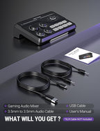 Fifine Gaming Mixer for Voice Chat and Streaming- 7.1ch Surround Sound - Image 9