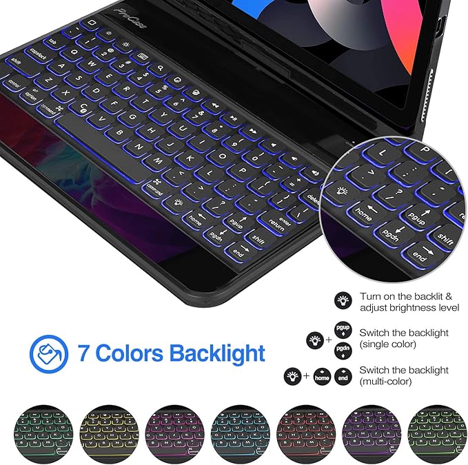 ProCase 360° Rotation Keyboard Case - Image 4