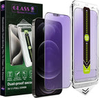 9H Tempered Glass, Anti-Glare, Full Coverage, Anti-Fingerprint, Auto Dust by SYSHANGYAN