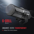 FIFINE XLR Dynamic Microphone, Studio Vocal Mic - Image 6
