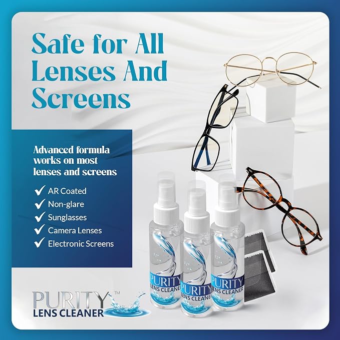 Purity Eyeglass Lens Cleaner Kit - Image 3