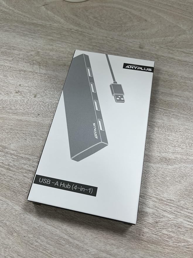 USB Hub, USB 3.0 Hub Aluminum Alloy Ultra Slim USB Splitter, Portable 4 Port - Image 10