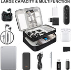 Electronic Organizer Travel Case, Travel Cord Organizer Case Portable - Image 6