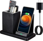 Wireless Charger with Desk Organizer, Wireless Charging Station by LADSTAG