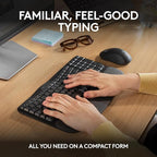 Logitech Wave Keys MK670 Combo, Wireless Ergonomic Keyboard - Image 3