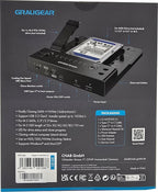 GRAUGEAR SATA SSD/HDD to M.2 NVMe Docking Station, USB-C 10Gbps Clone Station - Image 11