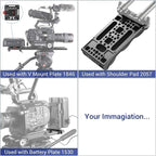 SmallRig Super Lightweight 15mm Railblock, Rod Clamp - Image 6
