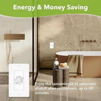 HBN 60 Minute Spring Wound Countdown Timer Switch - Image 2