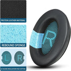 Headphones Replacement Ear Pads, Soft Protein Leather earpad Cushions - Image 4