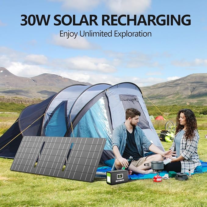Solar Generator, 127W 88.8Wh Portable Power Station - Image 5