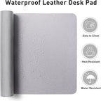 Aothia Faux Leather Desk Mat - Image 7