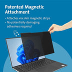 Kensington MagPro™ Magnetic Laptop Privacy Screen 13.3 inch, Removable 16:10 - Image 2