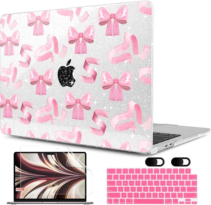 MEEgoodo Case for M4/M3/M2 MacBook Air 13.6 inch Case 2025 2024 2022, Fit Model by MEEgoodo