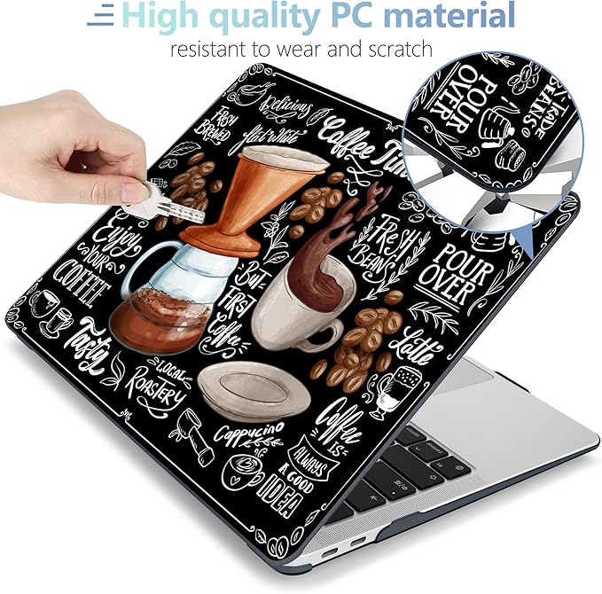 MEEgoodo for MacBook Air 13 inch Case 2021 2020 2019 2018 Released A2337 M1 - Image 3