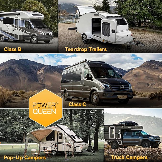Power Queen 12V 100Ah LiFePO4 Battery BCI Group 24 Lithium Battery, Deep Cycle - Image 7