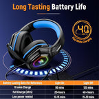 Wireless Gaming Headset for PC, Ps4 - Image 7