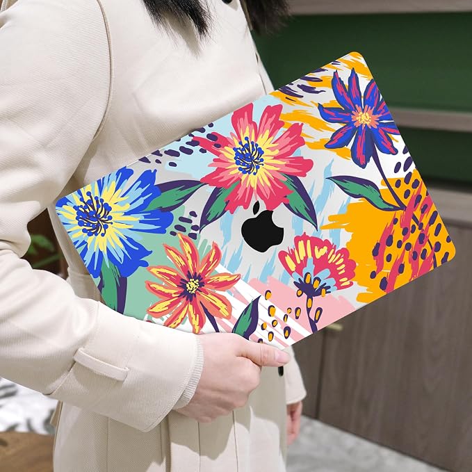 MEEgoodo for MacBook Air 13.3 inch Case 2021 2020 2019 2018 A2337 M1 A2179 A1932 - Image 5