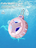 EBODA Bluetooth Shower Speaker, IP67 Waterproof Portable Wireless Small Speakers - Image 7