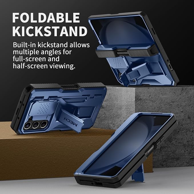 TONGATE for Z Fold 5 Case, Full-Body Military Drop Phone Case for Samsung - Image 6