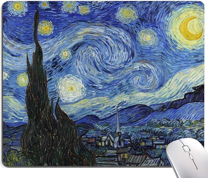 Mouse Pad, Premium-Textured Mouse Mat, Non-Slip Rubber Base Mousepad by KUOSGM