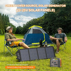 Portable Power Station EnginStar 300W Solar Generator 110V 296Wh Power Bank Two - Image 8