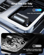 Retractable Car Charger, 4 in 1 Fast Car Phone Charger - Image 8