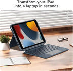 HOU Combo Keyboard Case for iPad 9th Generation/8th Gen/7th Gen/iPad Air 3/Pro - Image 8