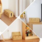 efluky 2 Pack Hand-woven Cable Management Box - Image 7