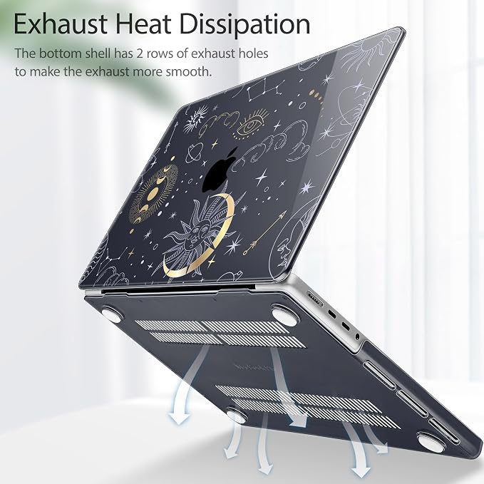 Tuiklol for M4 MacBook Pro 14 Inch Case 2024-2021 Release A3112 A3401 A3185/M3 - Image 3