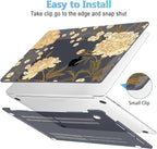 Mektron for MacBook Air 13 Case A1466/A1369, Snap-on Plastic Hard Shell Cover - Image 3